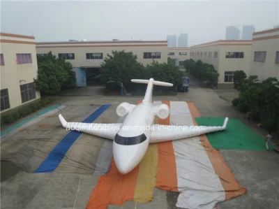 Modèle gonflable d'avion publicitaire gonflable, dessin animé gonflable en vente (AQ74270)
