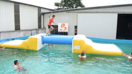 Bouncia – mini parc aquatique gonflable, parcours d'obstacles flottant pour piscine