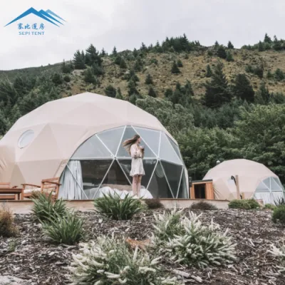Grande tente ronde à dôme à bulles tente igloo géodésique à vendre